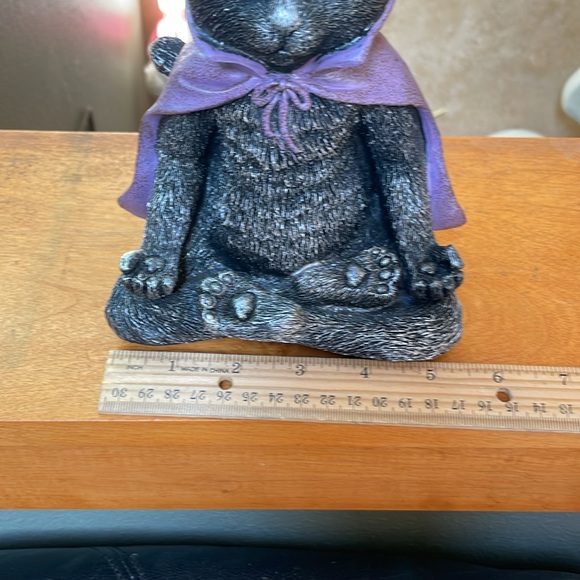 Yoga Namaste Halloween Black Cat - Picture 6 of 9